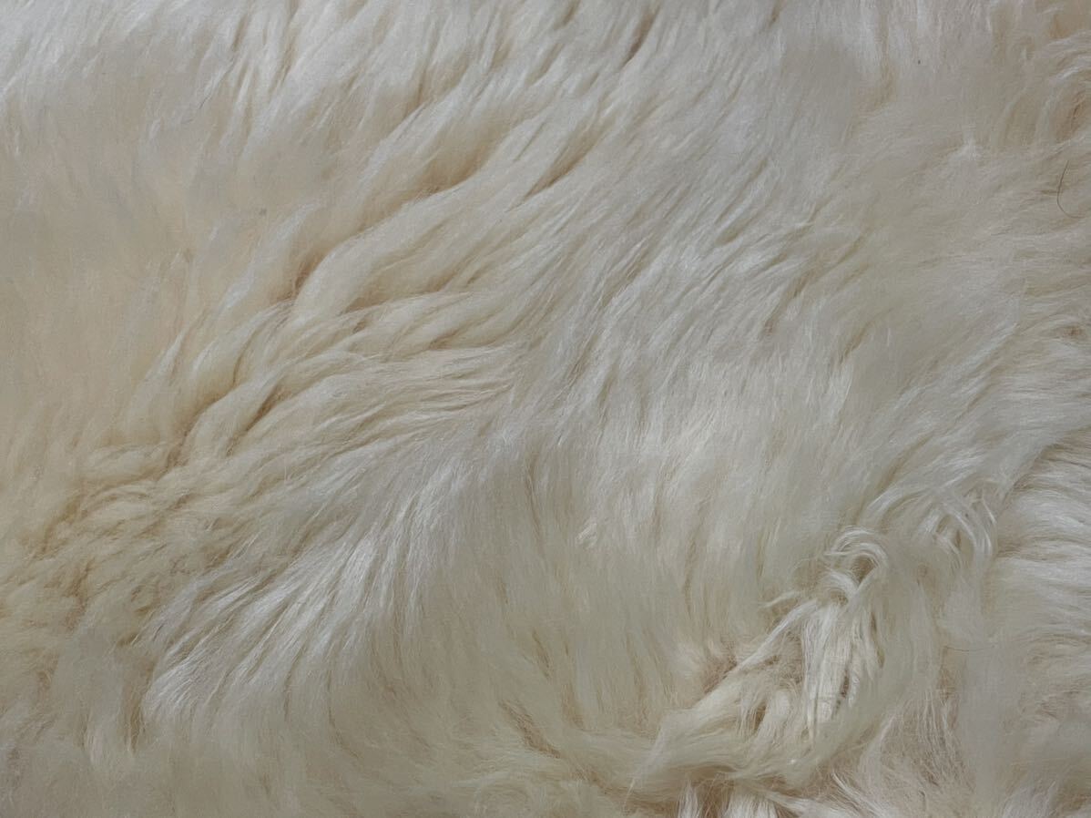 D(0515y11) Bowron ボーロン社 羊毛 ムートン ラグマット 敷物 オーストラリア ラグ インテリア _画像2