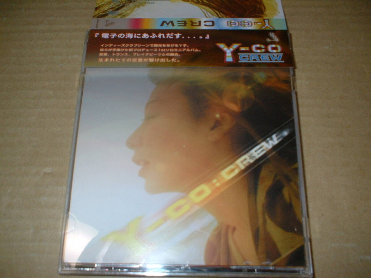 【ＣＤ】Ｙ-ＣＯ（Ｙ子）／ＣＲＥＷ　　　（０２年作！帯付！送料込！１ｓｔミニアルバム！モリケン、カズマサ・ハシモト）_画像1