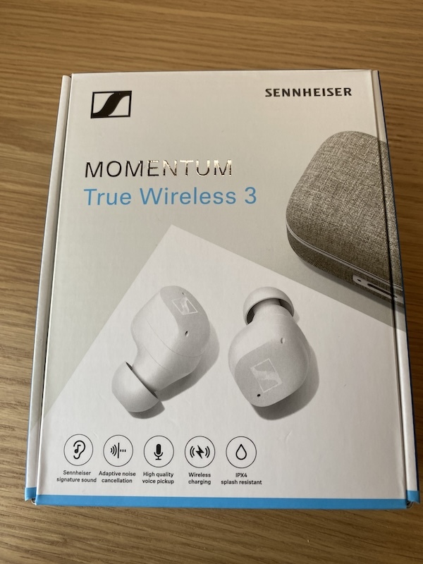 ゼンハイザー Sennheiser ワイヤレスイヤホン bluetooth MOMENTUM True Wireless 3 ホワイト _画像2