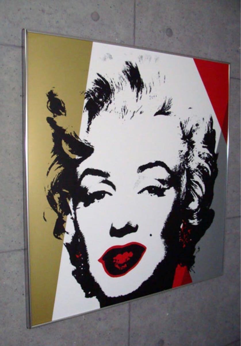 激レア!!! アンディ・ウォーホル Warhol「Golden Marilyn」真作 シルクスクリーン サンデーモーニング版 の画像2