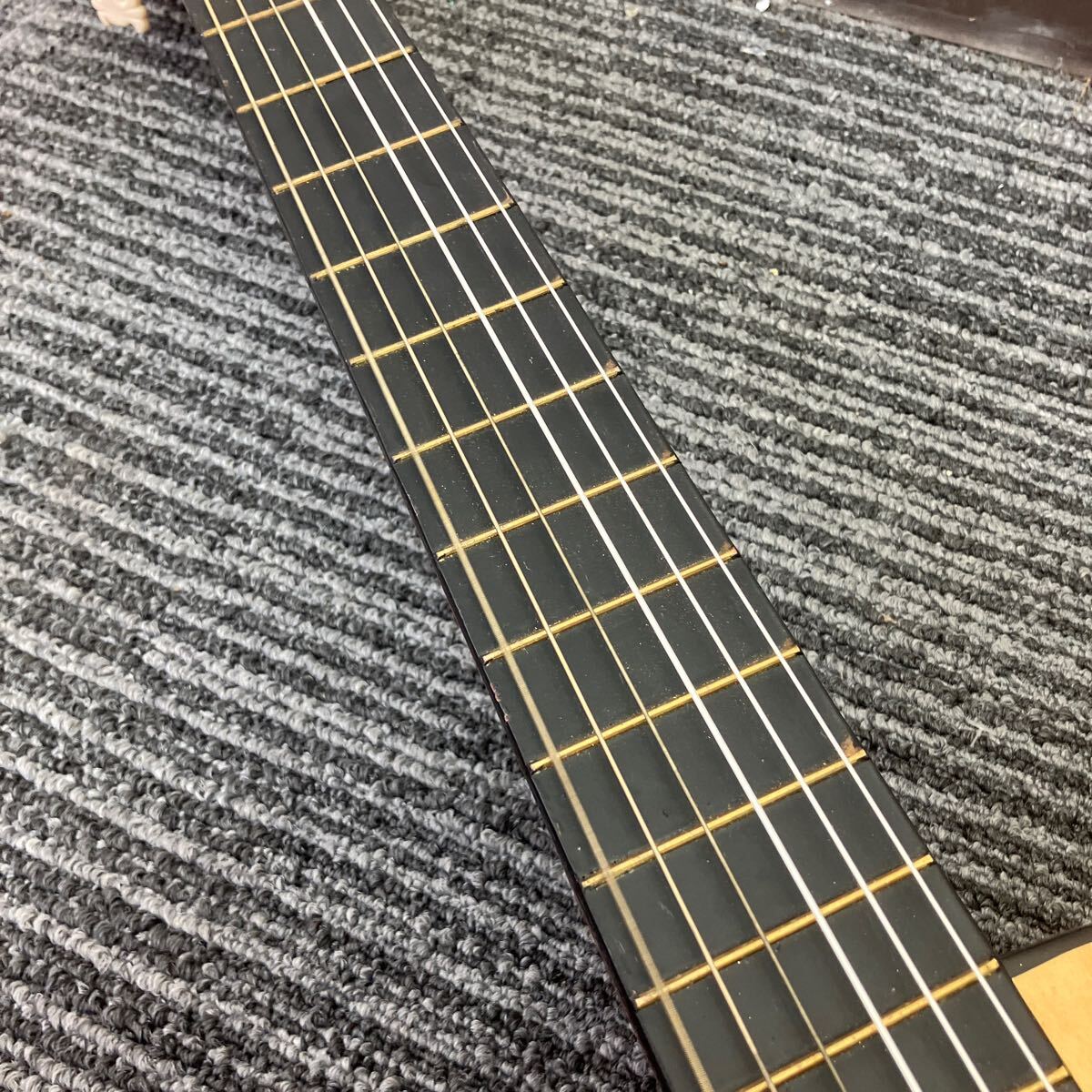 【E/H7112】アコースティックギター 本体のみ ノーメーカーの画像8