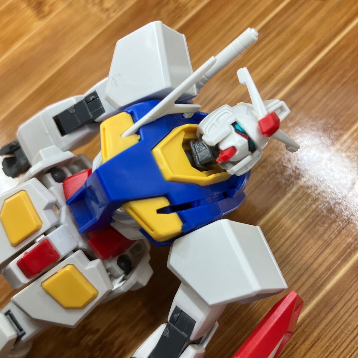 【E/H8096】★1円スタート ガンダム プラモデル 組み立て済 ガンダム ダブルオー 1/144 00-45 Oガンダム 実戦配置型_画像3