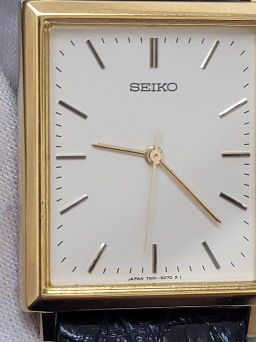 【E/Ｆ443889】SEIKO 7N01-5050 レディース時計_画像1