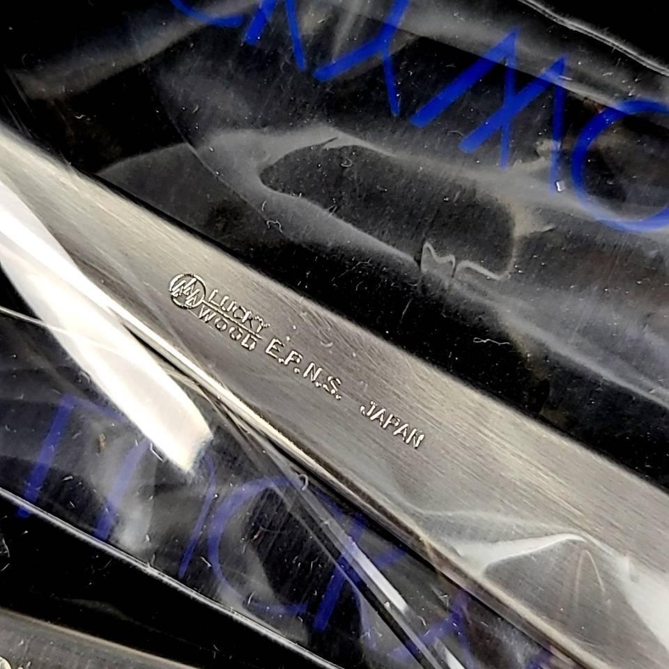 未使用 ラッキーウッド LUCKY WOOD 洋白銀器 20μ ロッキンガム 未使用 ラッキーウッド LUCKY WOOD 洋白銀器 20μ ロッキンガム