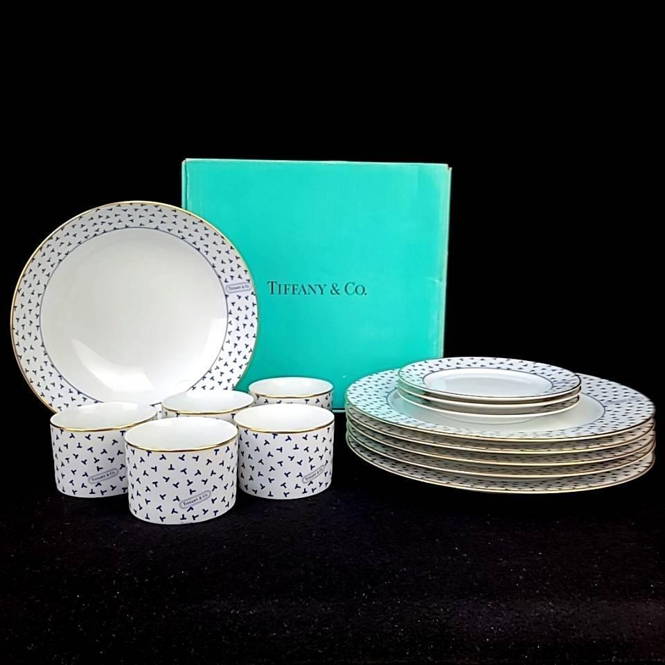 未使用 ティファニー Tiffany&Co ダンシングT セット ① サラダ 未使用 ティファニー Tiffany&Co ダンシングT セット ① サラダ