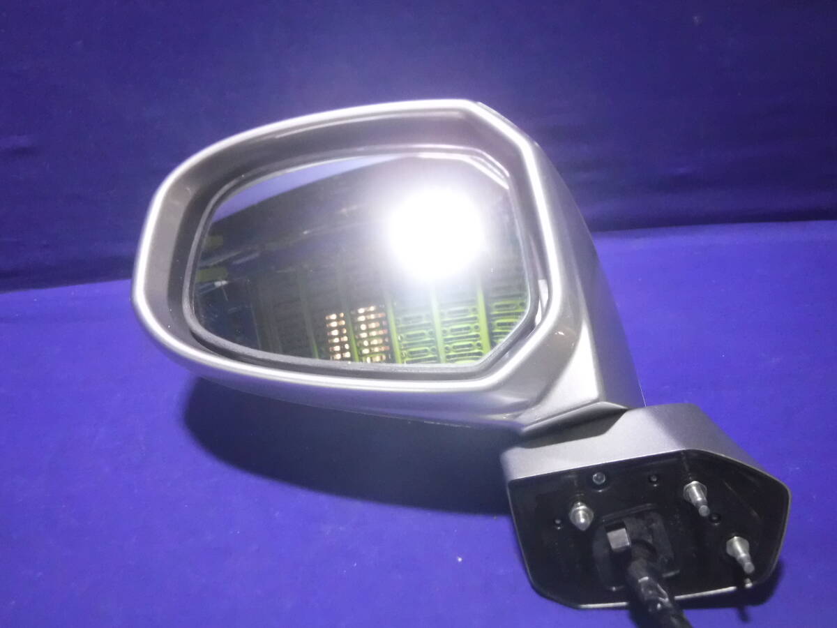 [C] Honda Freed GB3/GB4 original left door mirror electric storage Turn attaching 7P silver /-NH700M