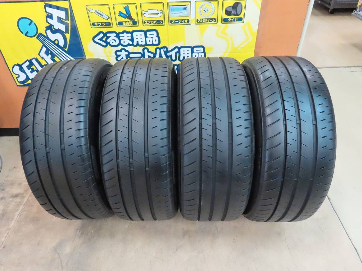 ☆ブリヂストン トランザ T002 215/45R17 ラジアル タイヤ 17インチ 4本 2019年製造 中古 BRIDGESTONE TURANZA☆_画像1