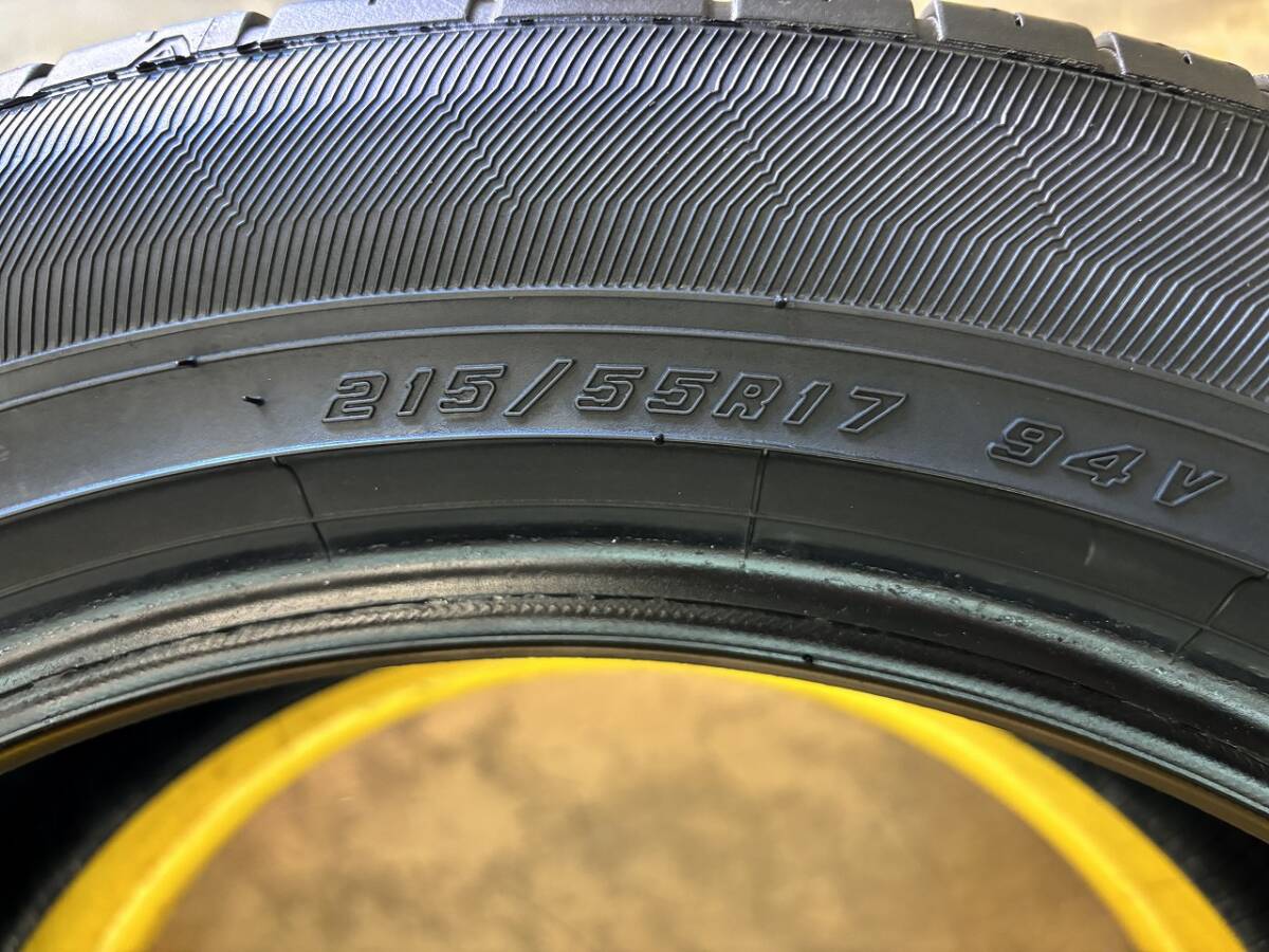 ☆送料無料 グッドイヤー エフィシェントグリップ エコ EG01 215/55R17 タイヤ 17インチ 2本のみ 2018年 中古 GOODYEAR Efficient Grip ECO_画像9