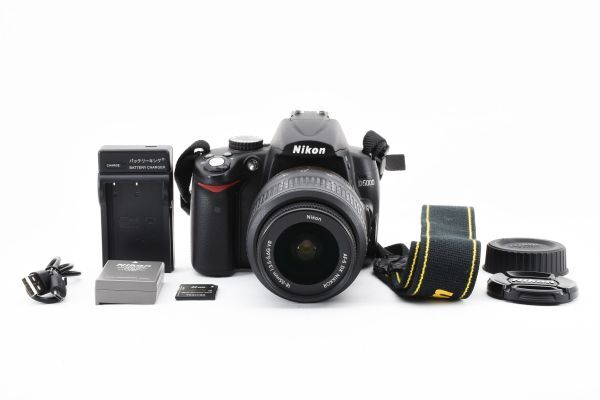 【大人気】 Nikon ニコン D5000 レンズキット 18-55mm デジタル一眼カメラ #1255_画像1