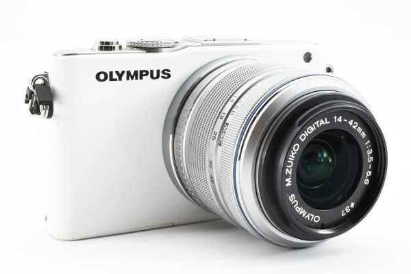 【箱付き】 OLYMPUS オリンパス PEN Lite E-PL3 レンズキット ミラーレス一眼カメラ ペン #1374の画像4