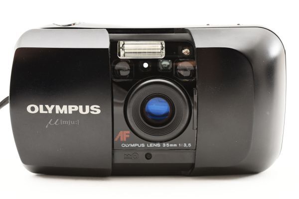 【希少】 Olympus オリンパス mju μ ミュー 初代 コンパクト フィルムカメラ #1269_画像3