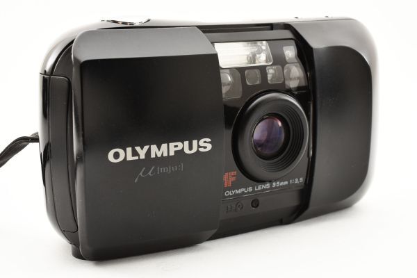 【希少】 Olympus オリンパス mju μ ミュー 初代 コンパクト フィルムカメラ #1269_画像4