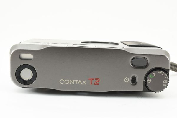 【希少】 Contax コンタックス T2 D データバック付き コンパクト フィルムカメラ チタンブラック コンパクト フィルムカメラ #1454_画像8