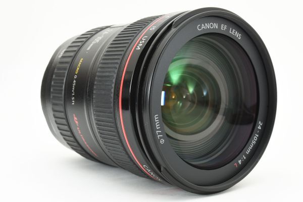 【箱付き】 Canon キヤノン EF 24-105mm F4 L IS USM レンズ キャノン デジタル一眼カメラ 高性能 #1404_画像4