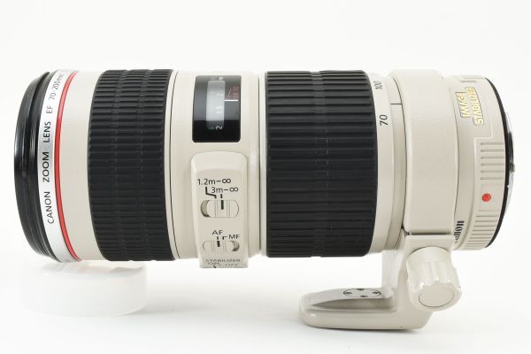 【美品・三脚座付き】 Canon キヤノン EF 70-200mm F4 L IS USM レンズ デジタル一眼カメラ 白レンズ キャノン #1405_画像8