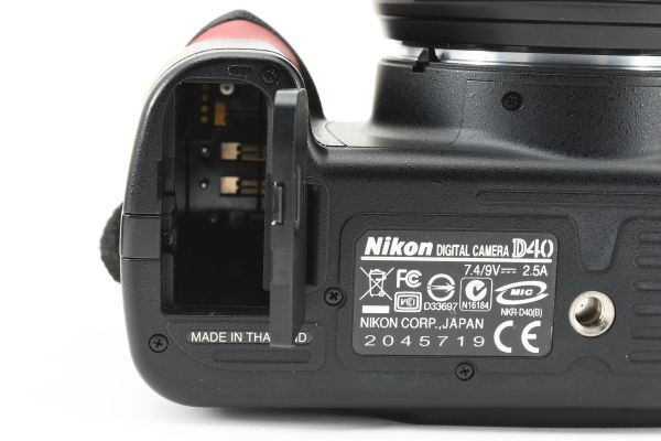 【大人気】 Nikon ニコン D40 レンズセット デジタル一眼カメラ 初心者 #1450_画像10