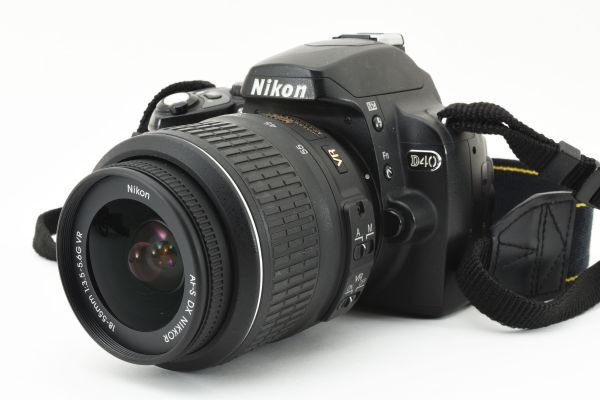 【大人気】 Nikon ニコン D40 レンズキット デジタル一眼カメラ 初心者 #1451_画像2