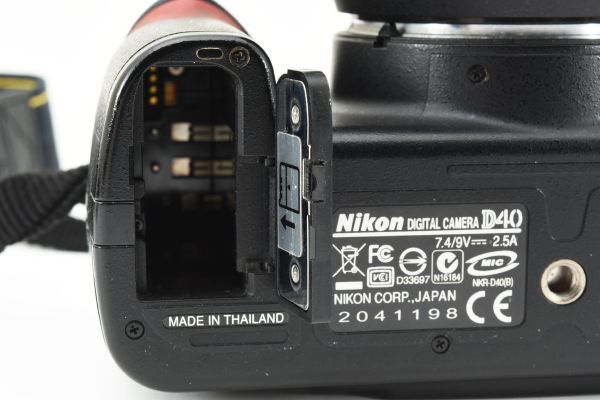 【大人気】 Nikon ニコン D40 レンズキット デジタル一眼カメラ 初心者 #1451_画像10