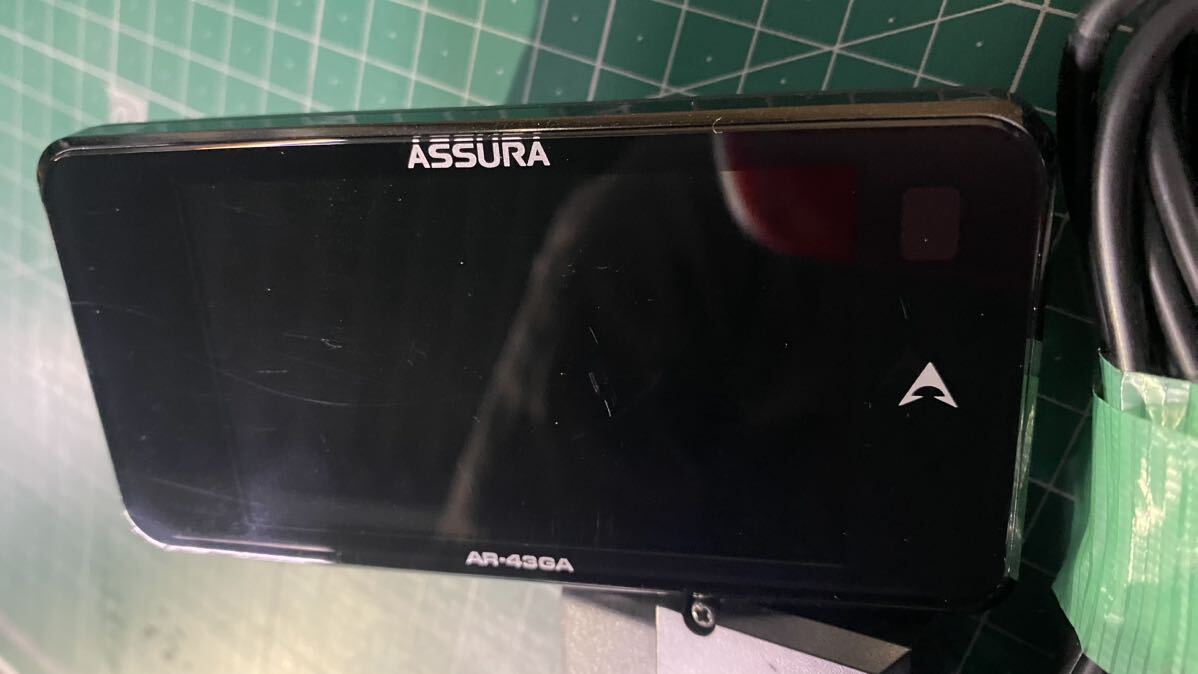 レーダー探知機 セルスター AR-43GA アシュラ Cellstar ASSURA GPSレーダー探知機 OBD2 電源　リモコン付き　中古_画像4