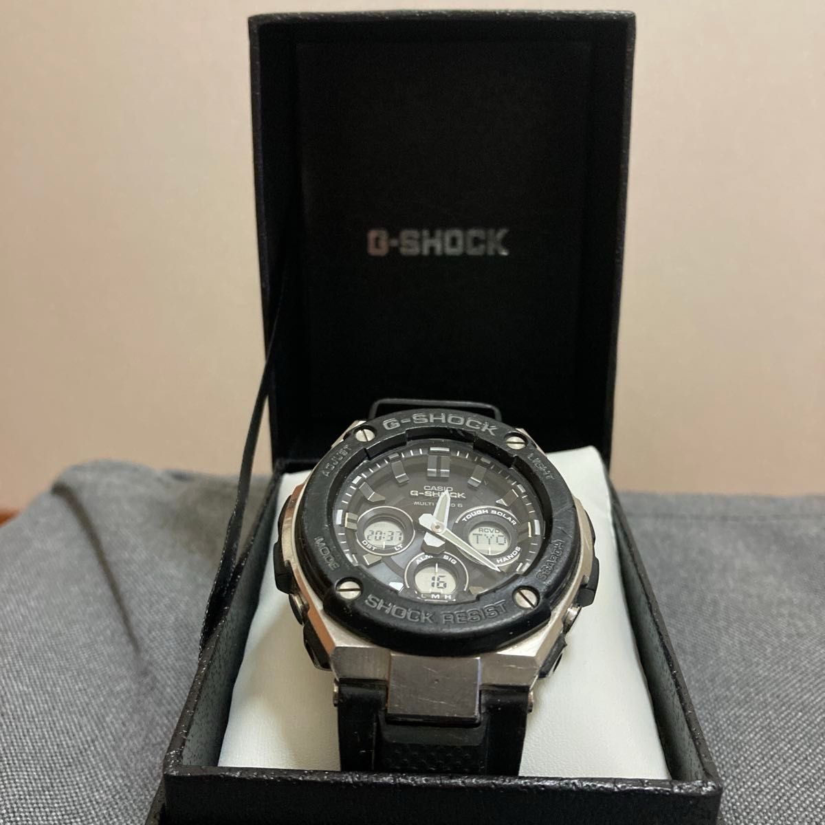 CASIO  G-SHOCK 5524  G-STEEL Gスチール 電波ソーラー 中古