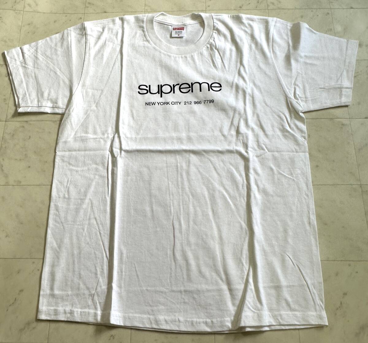 【新品】Supreme シュプリーム【Shop Tee】20SS ショップ Tシャツサイズ：Mホワイト_画像1