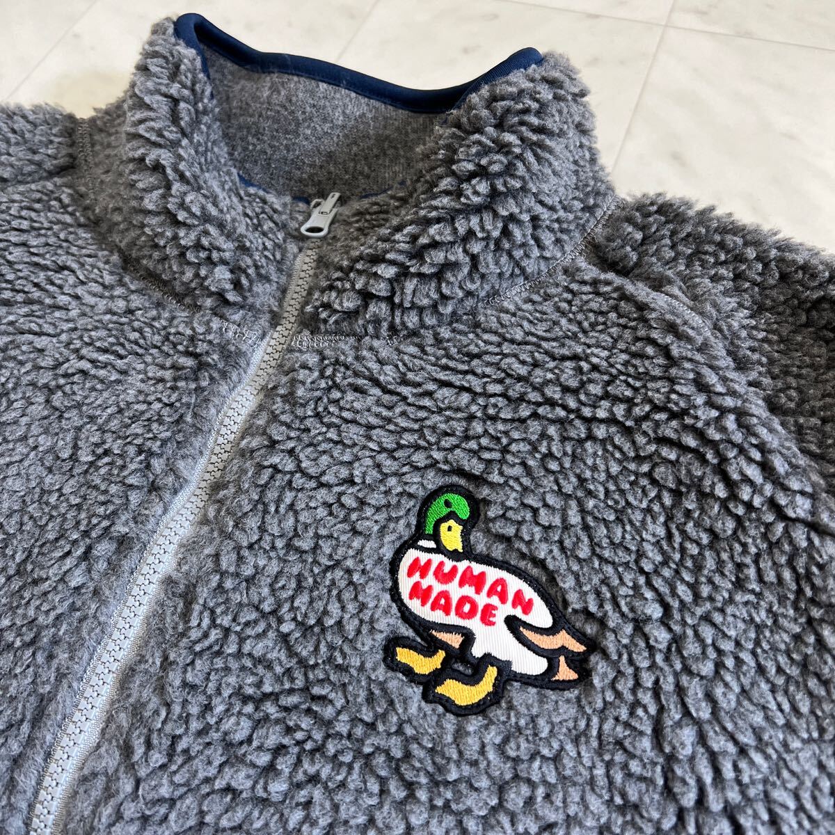 7072円 HUMAN MADE ヒューマンメイドダックワッペン フリース 7072円 HUMAN MADE ヒューマンメイドダックワッペン フリース