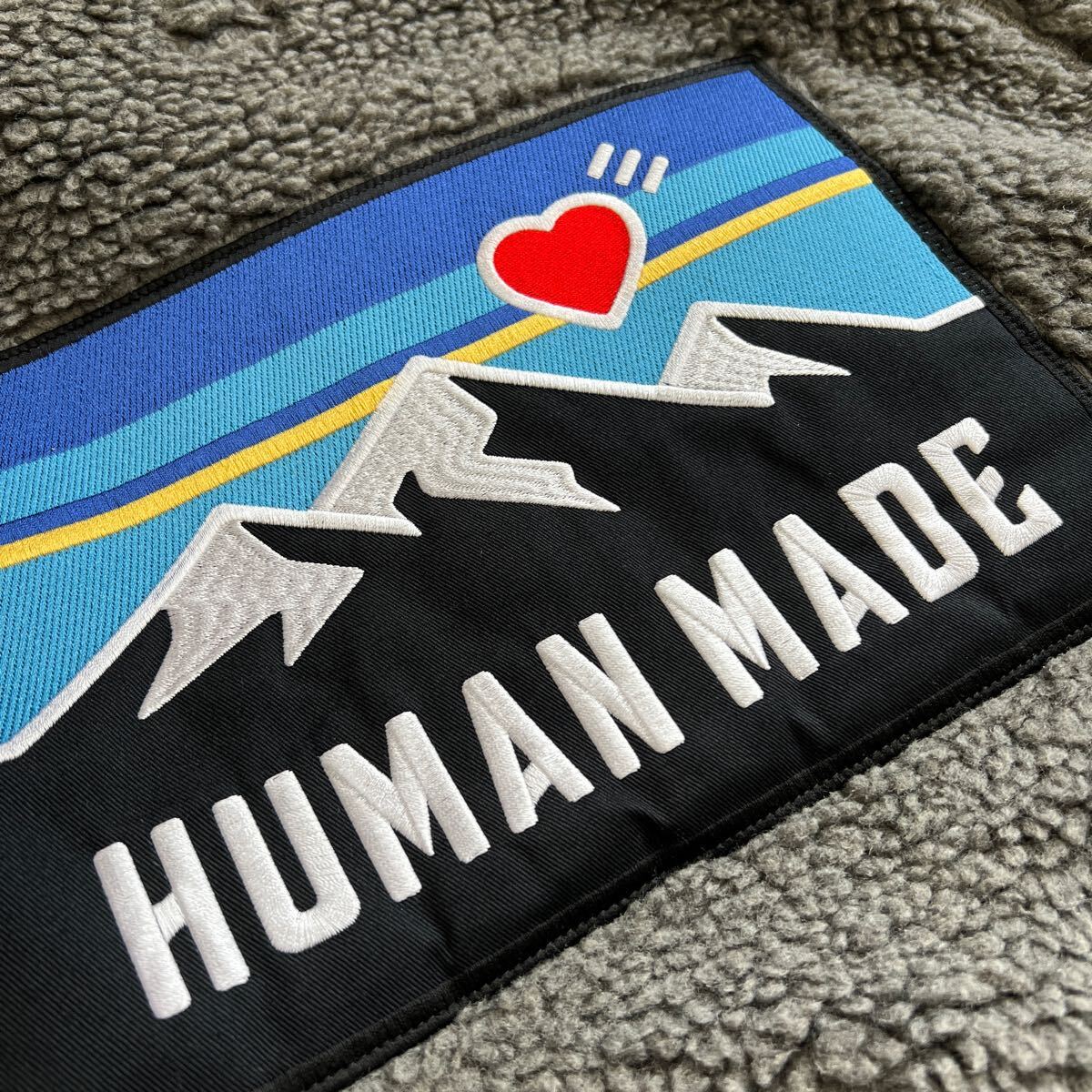 7072円 HUMAN MADE ヒューマンメイドダックワッペン フリース 7072円 HUMAN MADE ヒューマンメイドダックワッペン フリース
