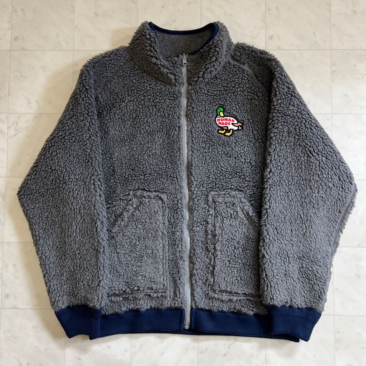 7072円 HUMAN MADE ヒューマンメイドダックワッペン フリース 7072円 HUMAN MADE ヒューマンメイドダックワッペン フリース