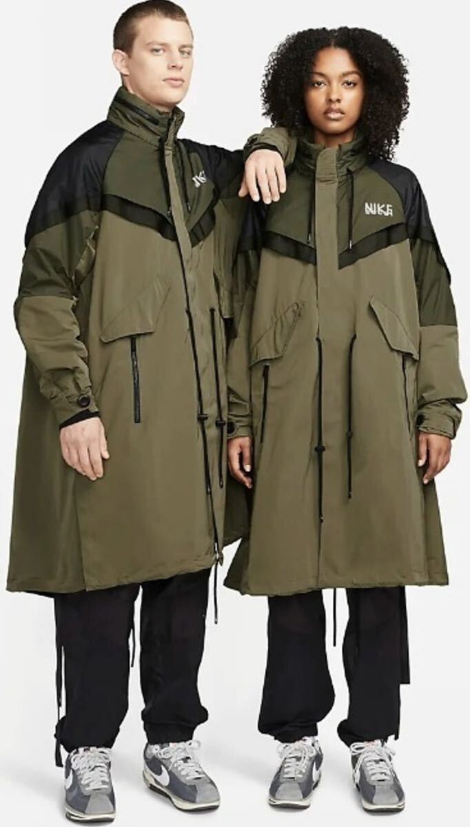 美品】NIKE ナイキ × Sacai サカイ【NRG Trench Jacket DQ9028 美品】NIKE ナイキ × Sacai サカイ【NRG Trench Jacket DQ9028