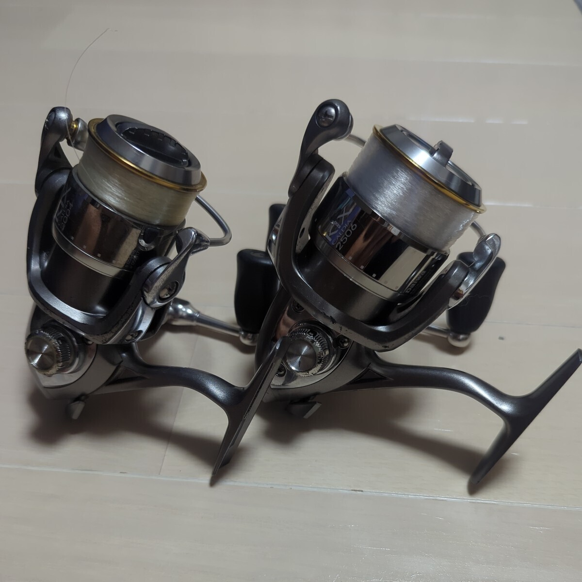 ダイワ カルディアKIX 2506W 2004W 2台セット DAIWA ダブルハンドル CALDIA_画像1