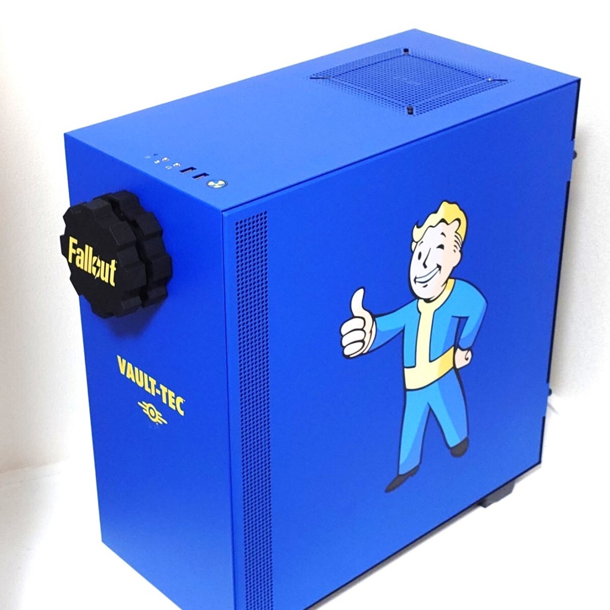 NZXT H500 Vault Boy CA-H500B-VB H500ベースのPCケース フォールアウト Fallout 完全限定版_画像3