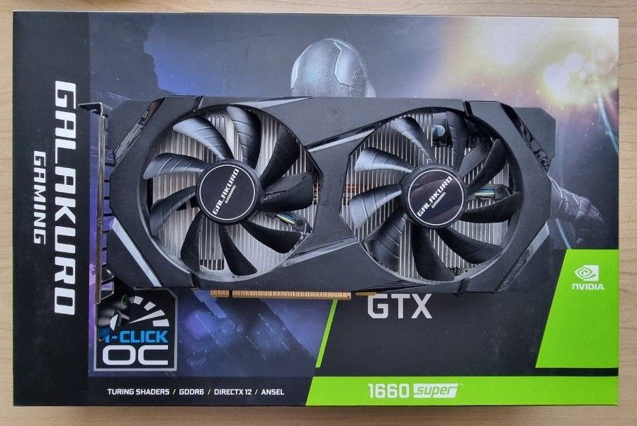 玄人志向 NVIDIA GeForce GTX 1660Super 搭載 GG-GTX1660SP-E6GB/DF