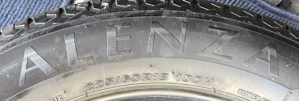 ☆送料無料☆【2023年製造】【溝8.5分山】BRIDGESTONE ALENZA 1本 225/60R18 ASP1760_画像4