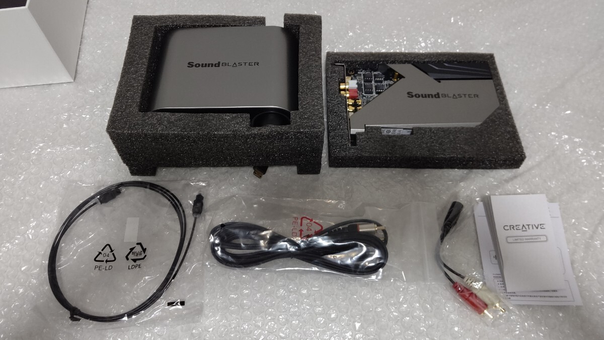 美品 Creative Sound blaster AE-9 サウンドカード サウンドカード_画像5