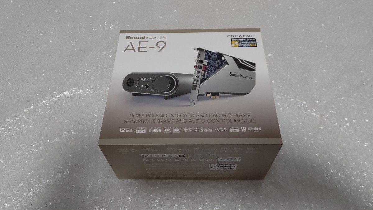 美品 Creative Sound blaster AE-9 サウンドカード サウンドカード_画像1