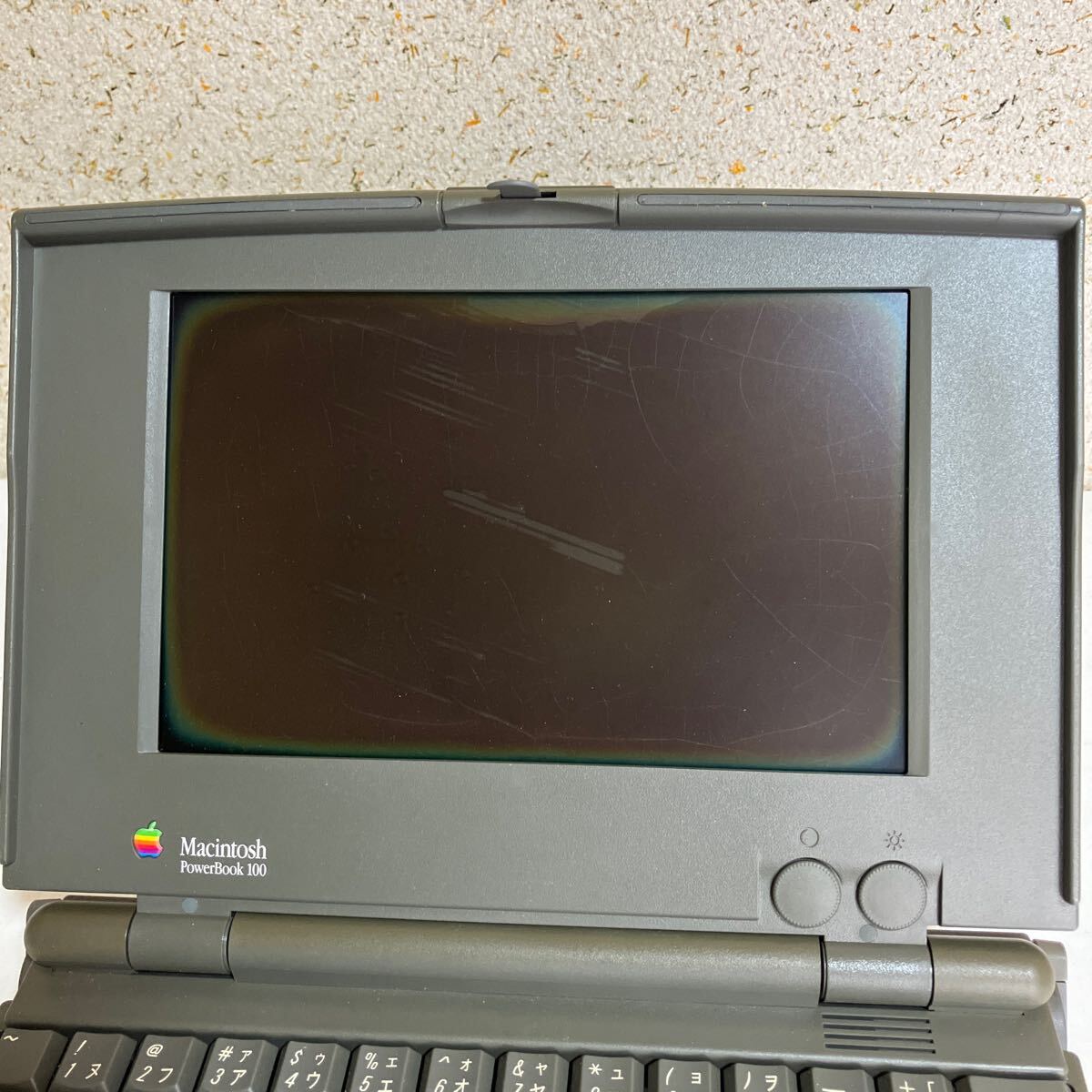 中古　アンティーク　部品取り　Apple　Macintosh PowerBook　100 動作未確認　保管品_画像3