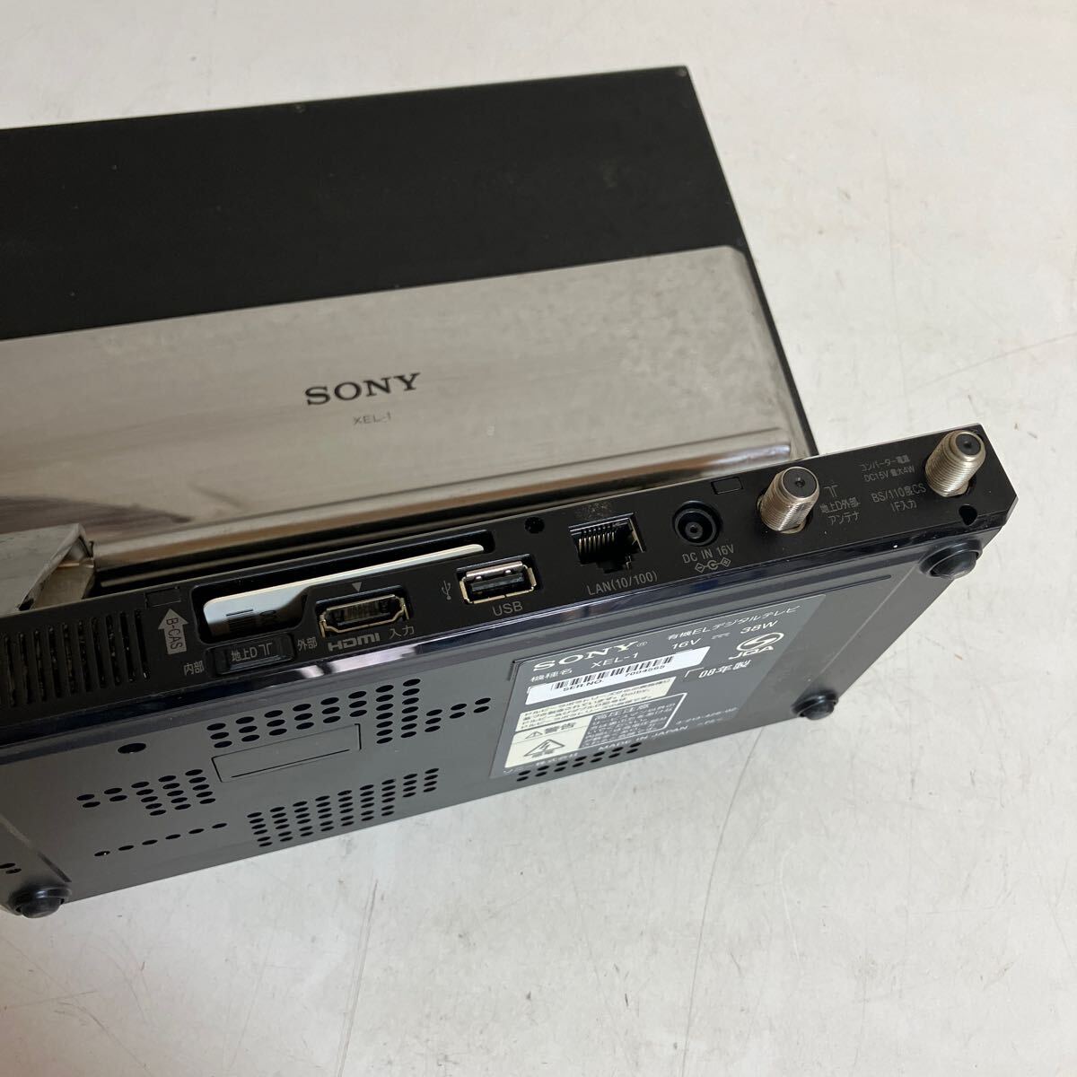 SONY Sony иметь машина EL телевизор XEL-1 08 год производства текущее состояние товар корпус только collector 