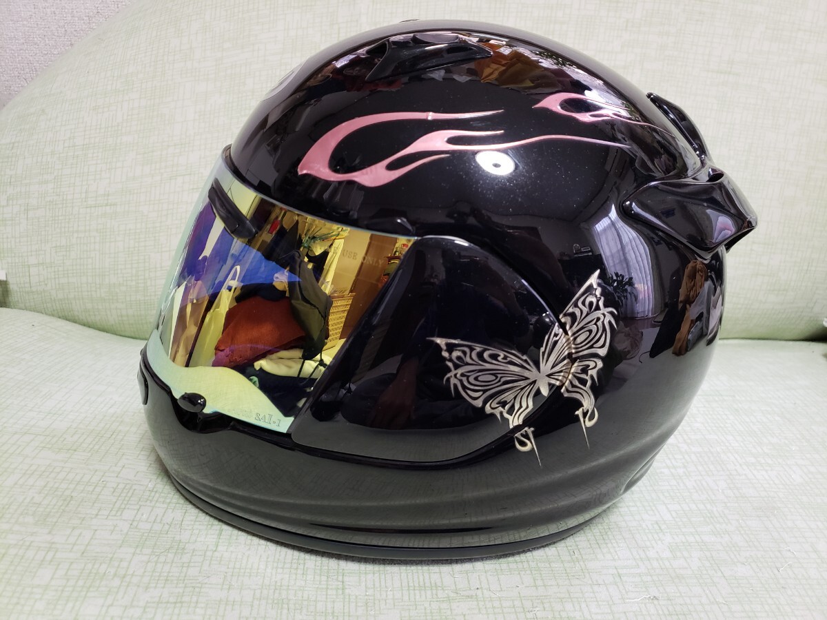 Arai アライ フルフェイスヘルメット ARAI ヘルメット QUANTUM-J ブラック 美品　使用数回_画像3