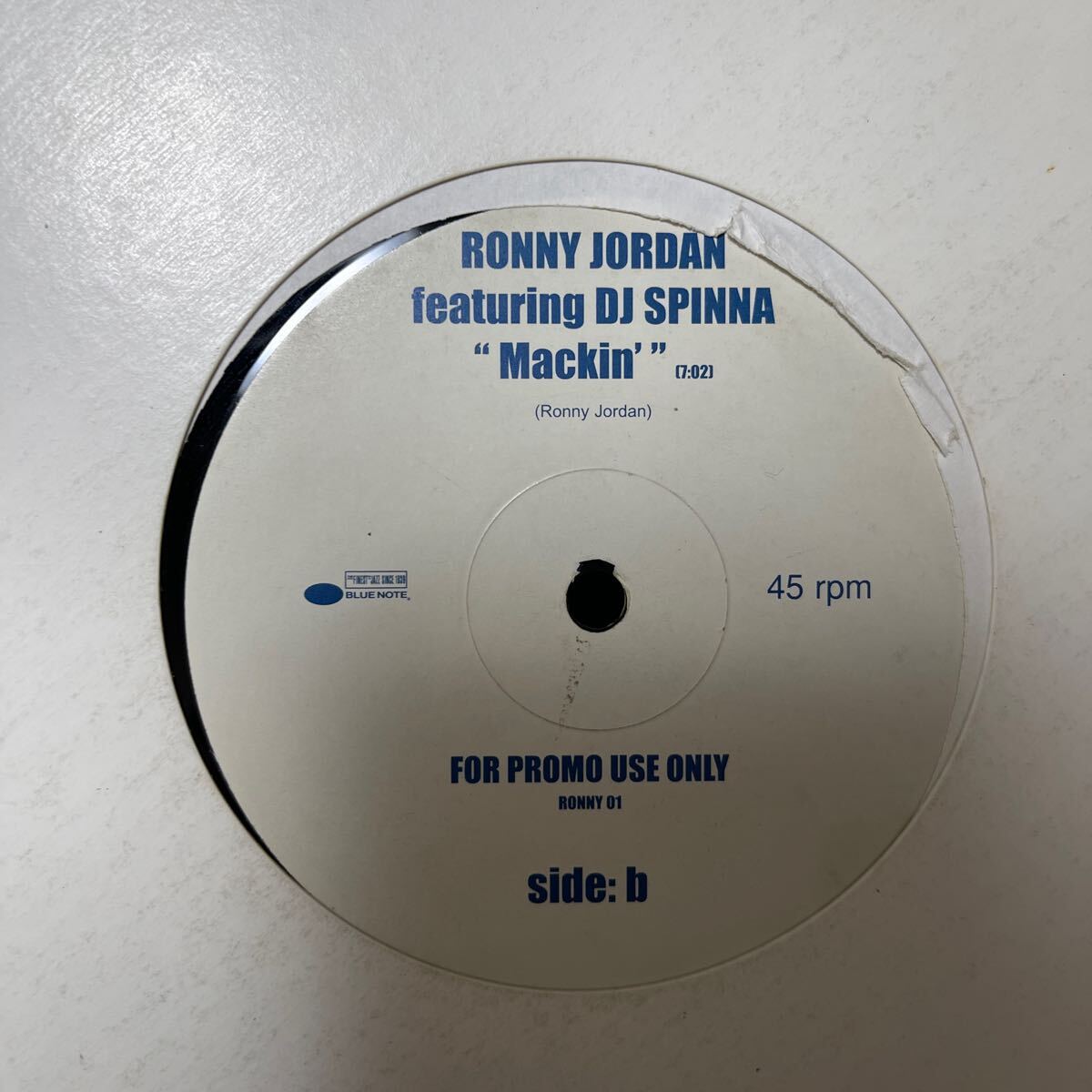 Ronny Jordan/A Brighter Day Remix/ Mackin'/DJ Spinna_画像2