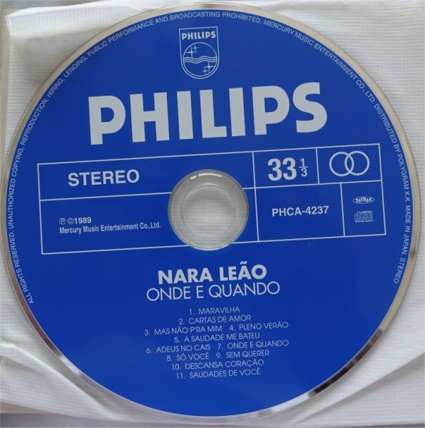 Nara Leao Meus Sonhos Dourados日本盤 + Onde Quando日本盤 2CD Setの画像7