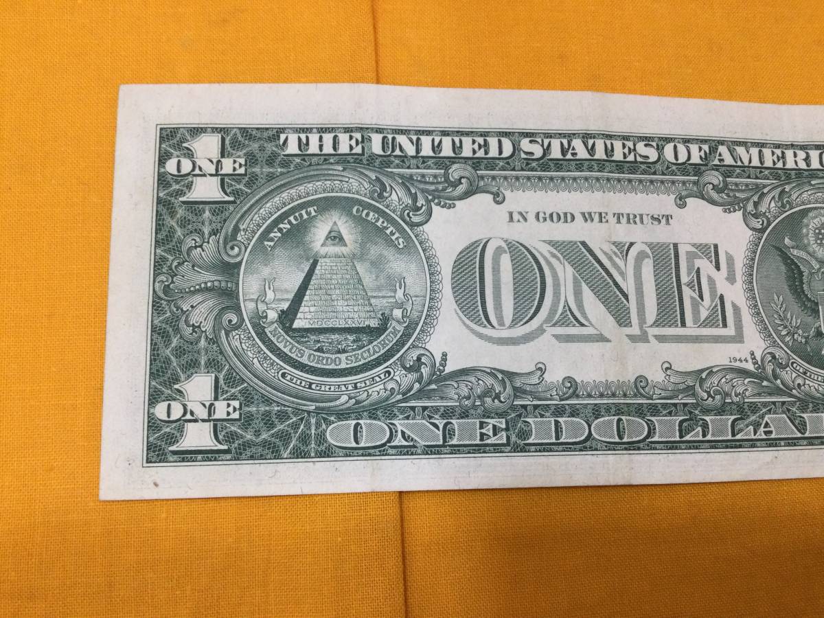 アメリカ 旧ドル札 6ドル分(1ドル札、5ドル札)旧紙幣 ワシントン 1974年 リンカーン 1988年 アンティーク コレクションの画像7