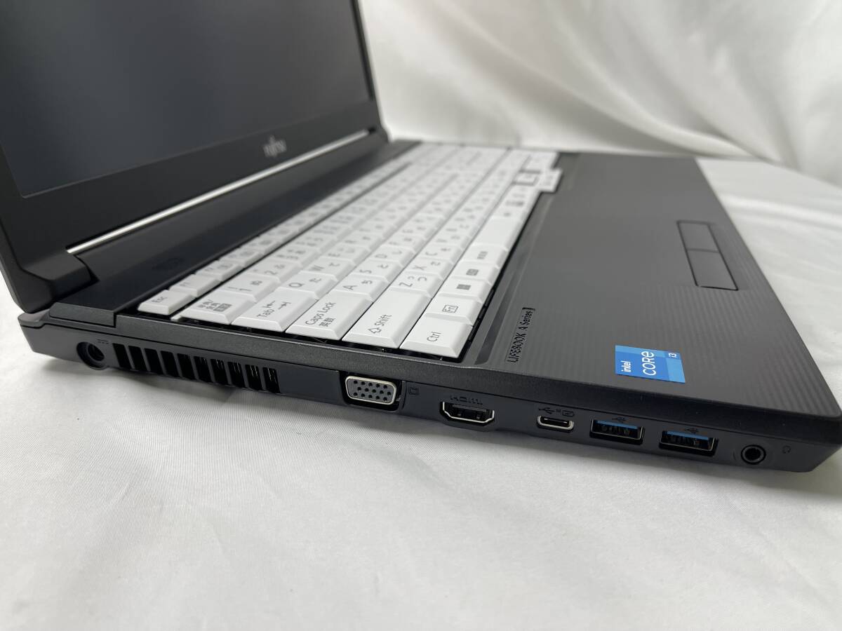 *1 иен ~ старт! Fujitsu LIFEBOOK A5513/M *Intel Core i3-1215U @ 2.50GHz * память 8GB/SSD256GB *Windows 11[ утиль ]1028