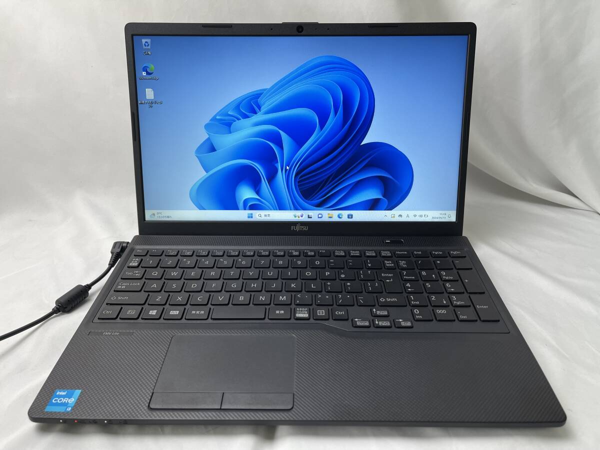 ★1円～スタート！富士通 FMV Lite 3915/G ◆Intel Core i3-1115G4 @ 3.00GHz ◆メモリ8GB/SSD256GB/DVD ※Windows 11【ジャンク品】1026_画像1