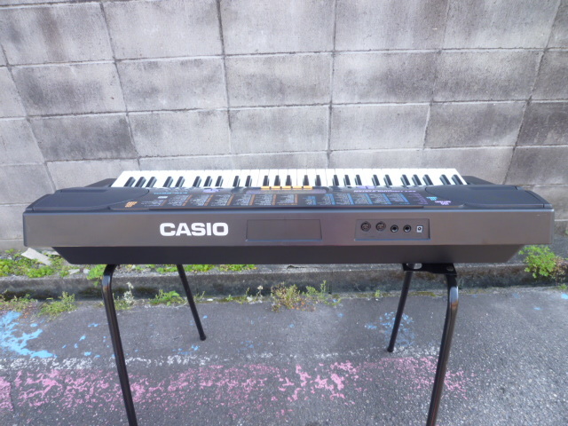 T[ light navi keyboard stand set ]CASIO Casio CTK-660L rhythm :100 tone :137song Bank :120 bending box manual musical score electronic piano 