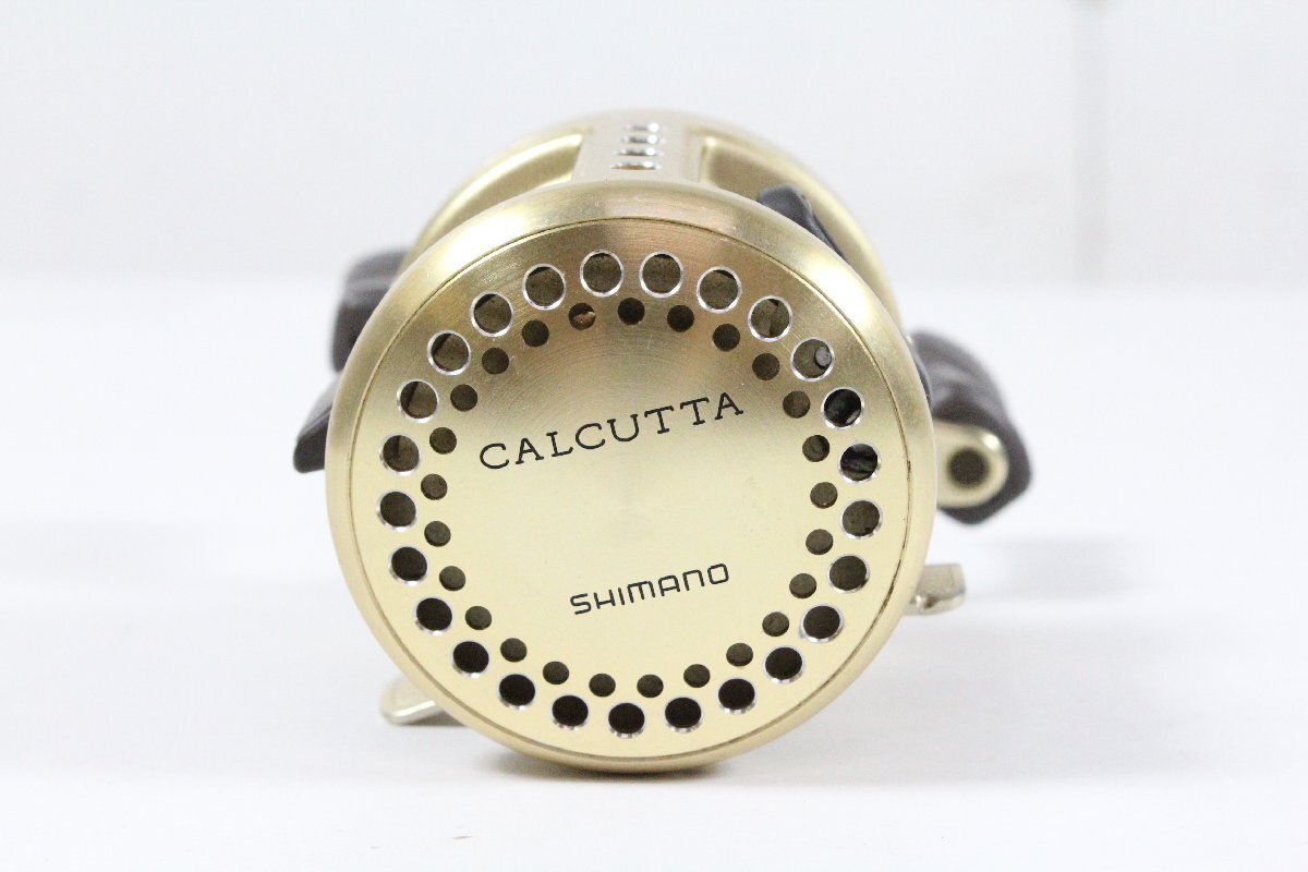 SHIMANO シマノ CALCUTTA カルカッタ 101XT RH384 ベイトリール リール 【ジャンク品】_画像4