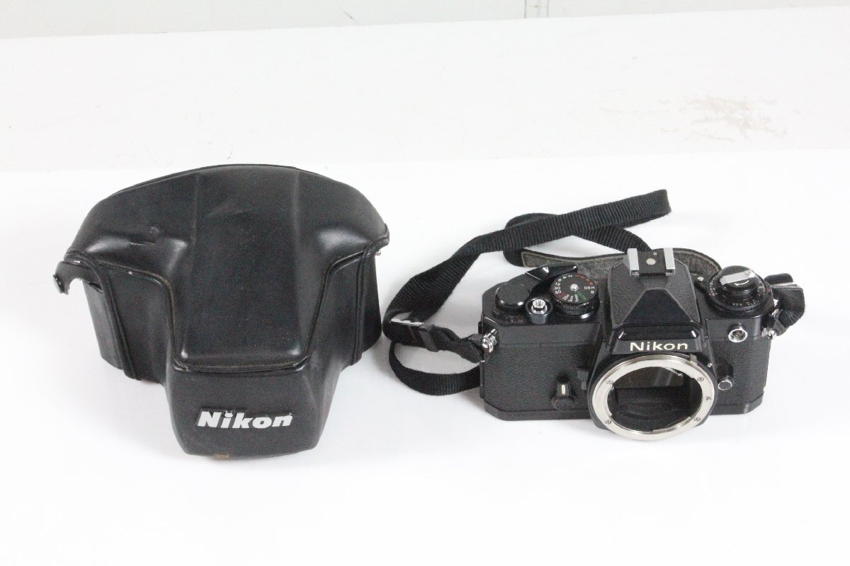 Nikon FE 一眼レフ フィルムカメラ ボディ 黒ボディ ブラック ニコン 【ジャンク品】_画像1