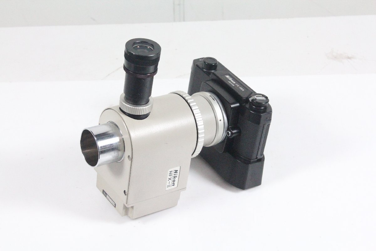NIKON HFX-Ⅱ FX-35A 顕微鏡用 撮影装置 カメラ セット ニコン 【ジャンク品】_画像1