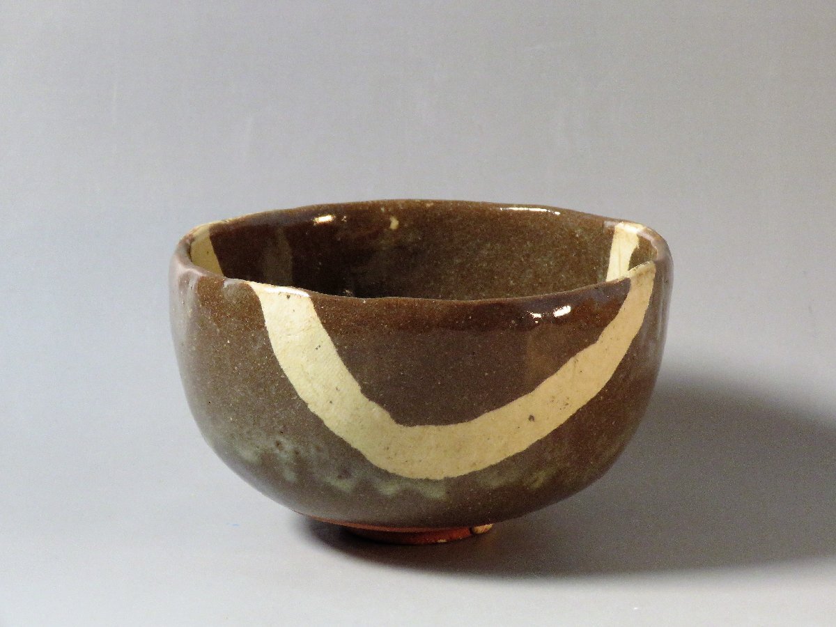 ◆◇茶道具 二代 水野壽山 御深井 茶碗◆◇chado ware dy10623-s_画像6