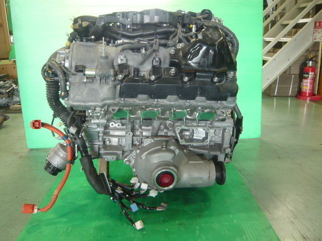 レクサス LS600h DAA-UVF45 エンジン 2UR-FSE 後期 ハイブリット Fスポーツ CVT 4WD　中古_画像4