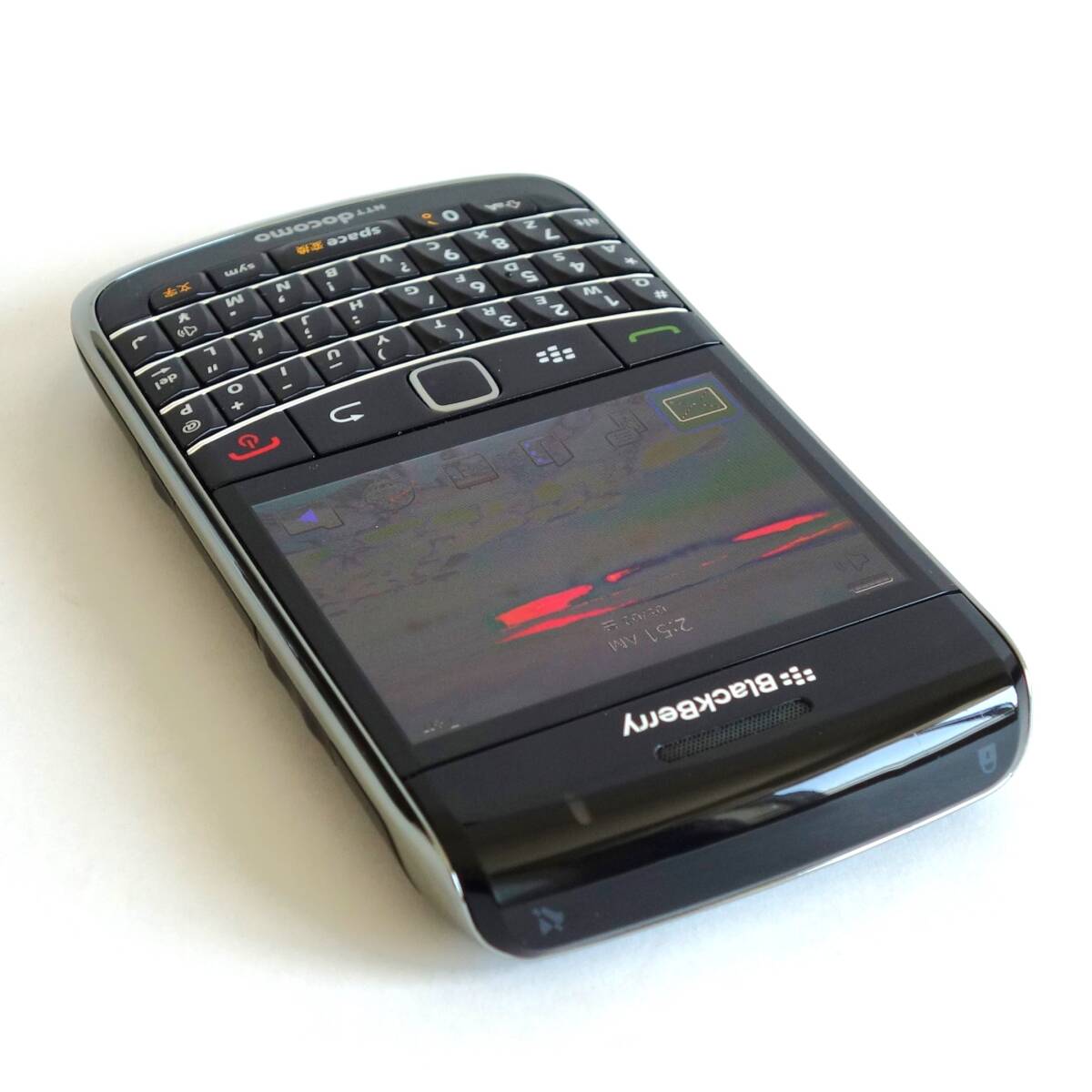【中古】 ドコモ docomo BlackBerry Bold 9700 本体のみの画像4